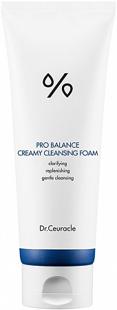 Dr.Ceuracle~Восстанавливающая пенка для умывания с пробиотиками~Pro Balance Creamy Cleansing Foam