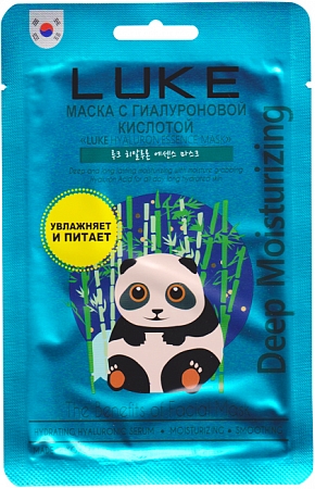 LUKE~Маска с гиалуроновой кислотой~Hyaluron Essence Mask